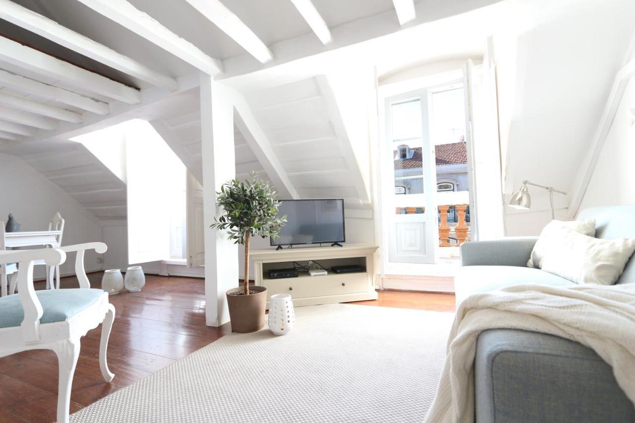 Penthouse At Downtown With Sun Deck & Amazing Views Lisboa Exterior foto