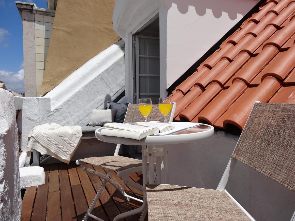 Penthouse At Downtown With Sun Deck & Amazing Views Lisboa Exterior foto
